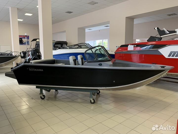 Лодка Волжанка 46 Фиш с reef rider 60