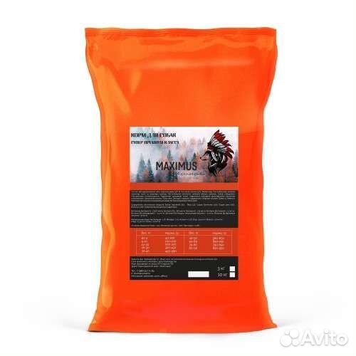 Корм для собак Максимус супер премиум класса