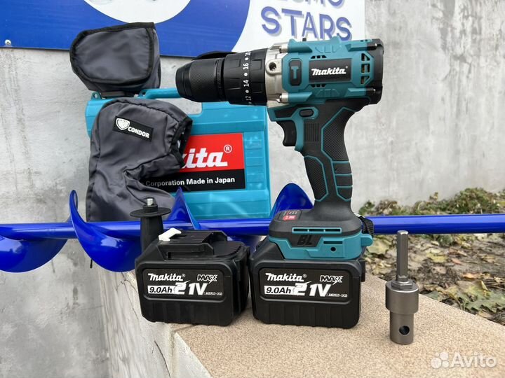 Шуруповерт для ледобура Makita 4 в 1