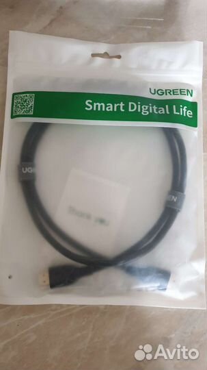 Кабель ugreen hdmi 4K 2,0