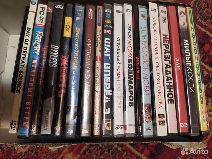 Фильмы и игры на дисках