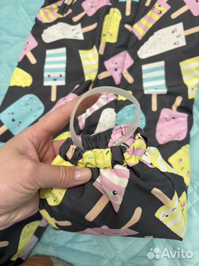 Осенний комбенизон для девочки Crokid 86-92