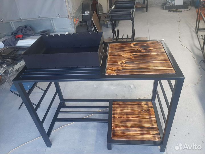 Мангалы в стиле лофт Кованные мангалы