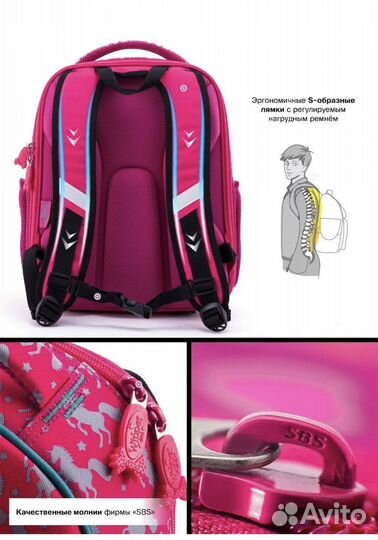 Рюкзак школьный ранец