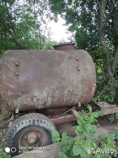 Бочка для воды на колесах бу