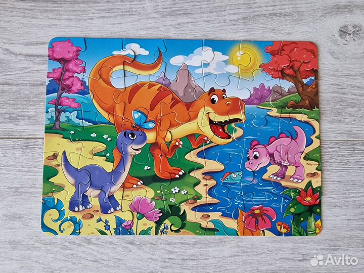 Пазлы для детей пакетом