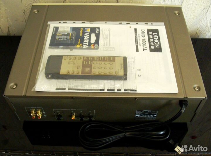 Denon DMD-1800 AL минидисковая дека Japan