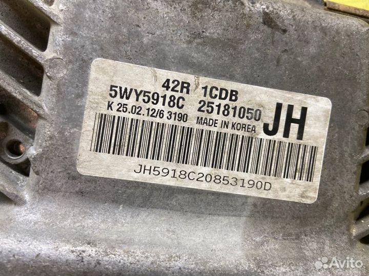 Эбу двигателя Daewoo Nexia N150 F16D3 2012