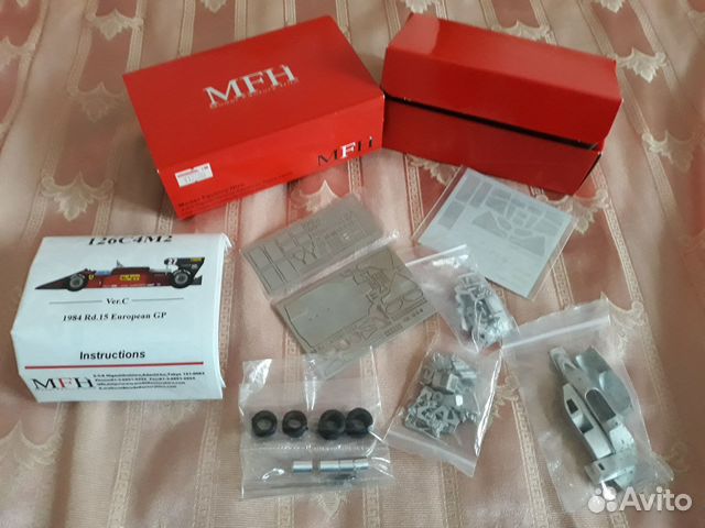 ModelFactoryHiro MFH Ferrari 126C4M2 1/43 Europ'84