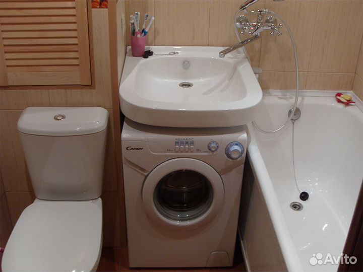 Установка стиральных и сушильных машин - мастер