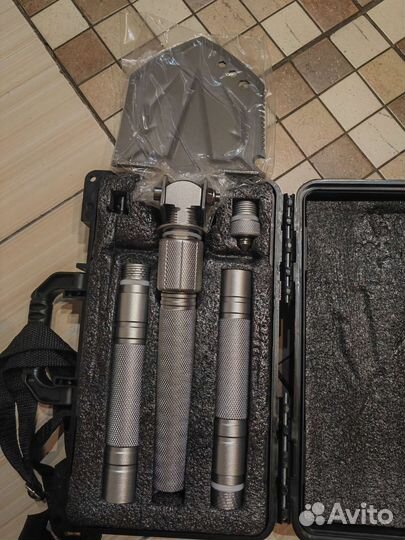 Многофункциональный набор лопата кирка топор