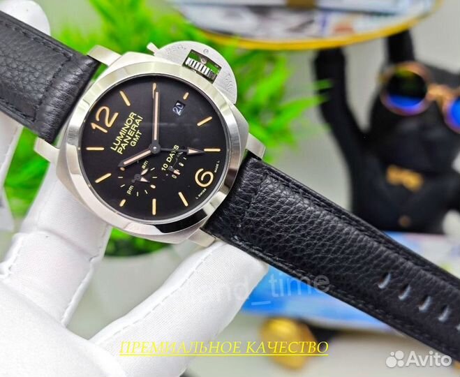 Элитные мужские часы Panerai Luminor Gmt 10 days