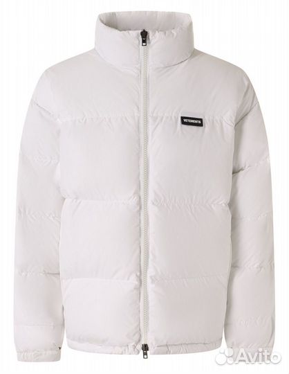 Пуховик Vetements White XS/L