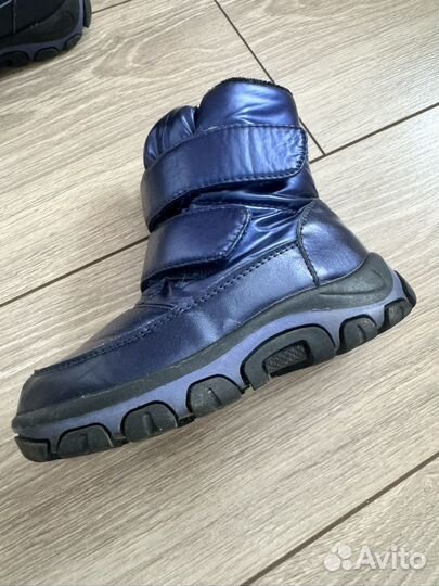 Сапоги зимние детские 28