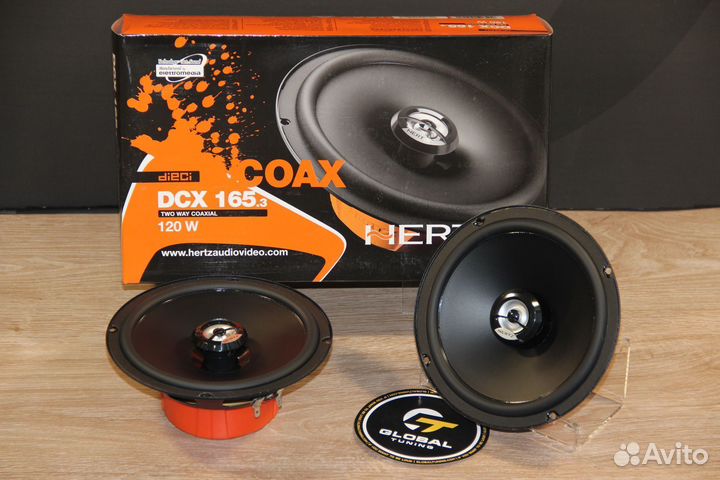 Акустика коаксиальная Hertz DCX 165.3