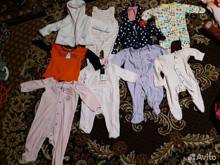 Боди для девочки 56 62
