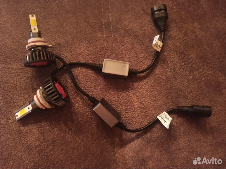 Led лампы hb4, двухрежимные новые