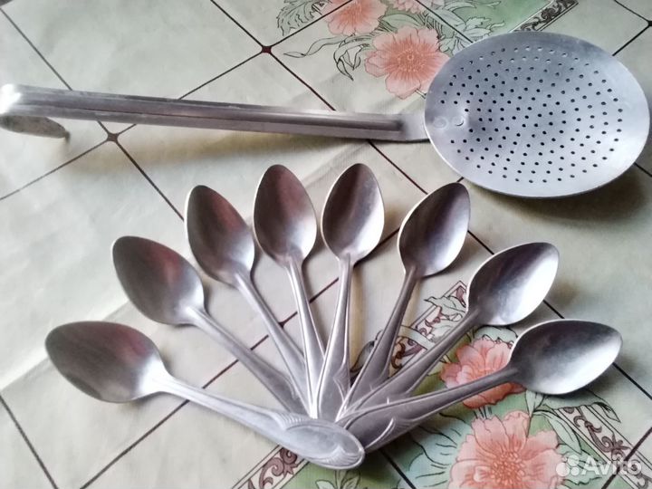 Приборы из нержавеющей стали и алюминия cccр