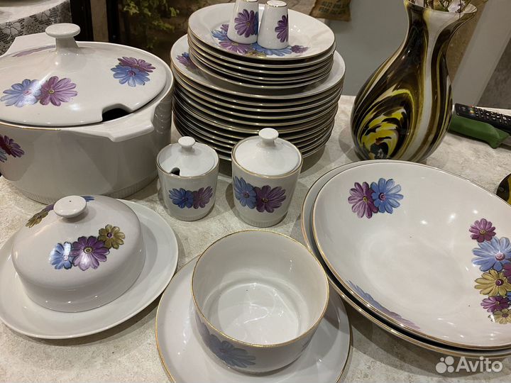 Набор столовой посуды ГДР времен СССР