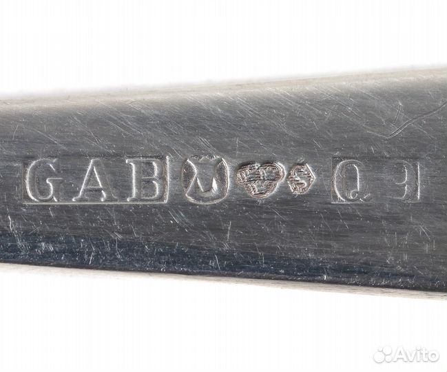 Серебряная обеденная ложка. Швеция, 1966 год