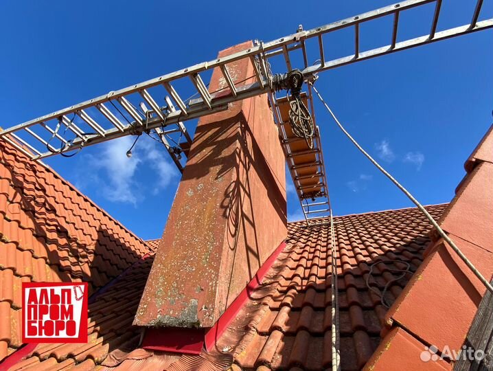 Восстановление ремонт обшивка кирпичных труб