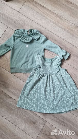 Платье и кофта для девочи George 1,5 - 2 года