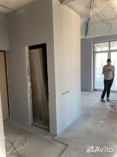 Шпаклевка. Механизированная шпаклевка стен