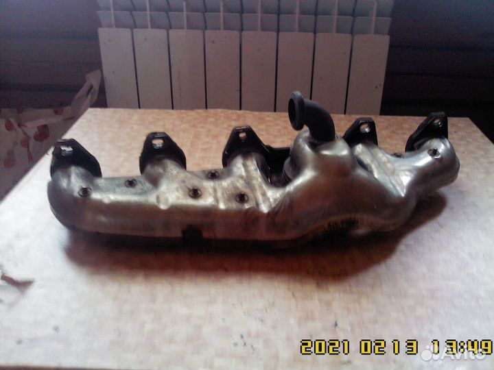 Фольксваген туарег коллектор выпускной