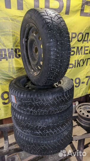 Колесо Cordiant Snow Cross 2 185/60R14 зимние штам