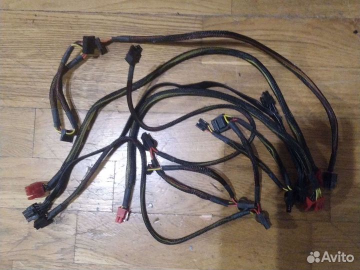 Кабеля для модульных бп и кабеля SATA