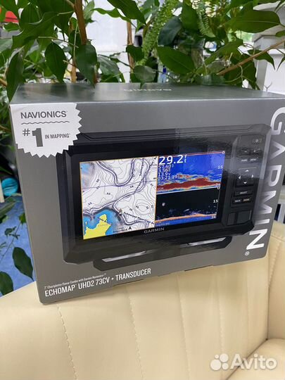 Эхолот-картплоттер Garmin Echomap UHD2 73cv с датч