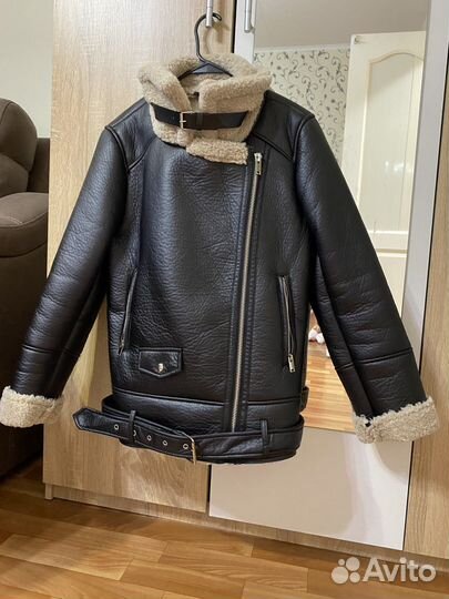 Дубленка aviator 44 46