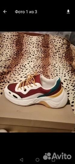 Кросовки, фирма Pull&Bear