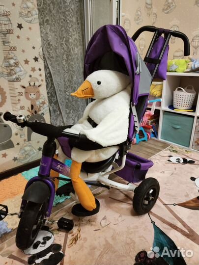 Детский трехколесный велосипед action trike