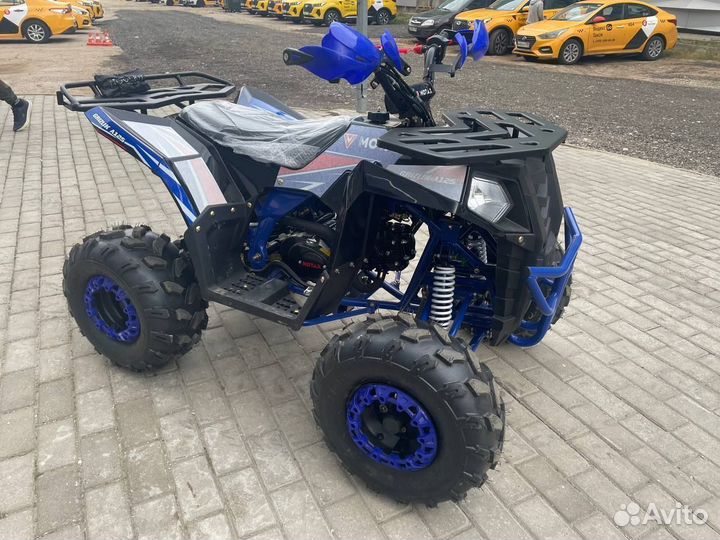 Квадроцикл подростковый Motax Grizlik A125 синий