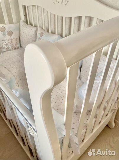 Новая Деревянная кровать,новый мастрас,новые борти