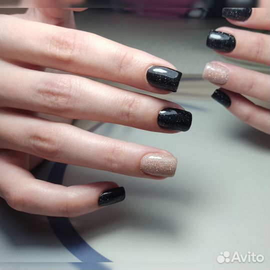 Маникюр с покрытием гель-лаком