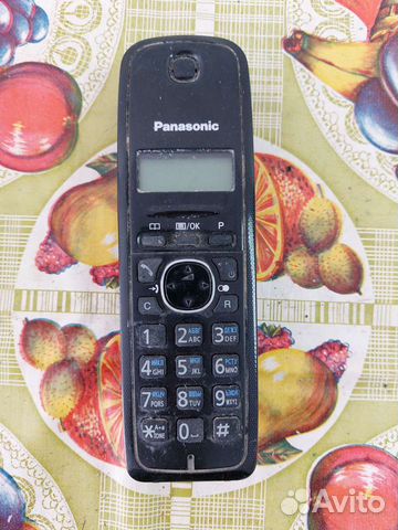 Tелефон Panasonic KX-tg1611ru стационарный
