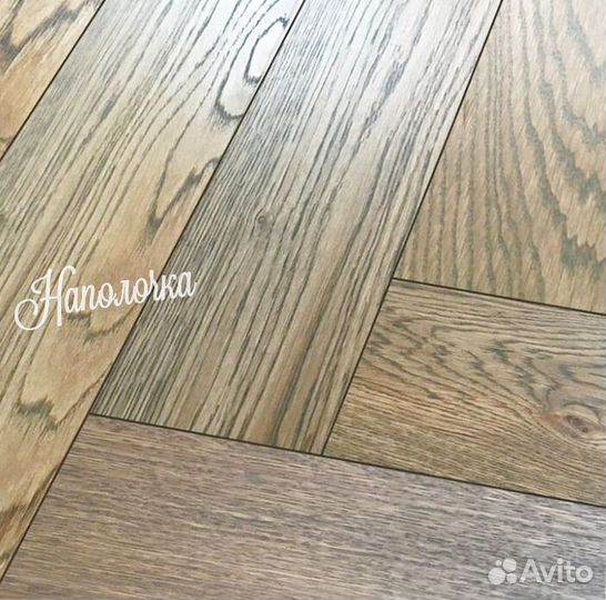 Инженерная доска елочкой