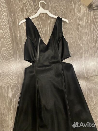 Кожаный сарафан