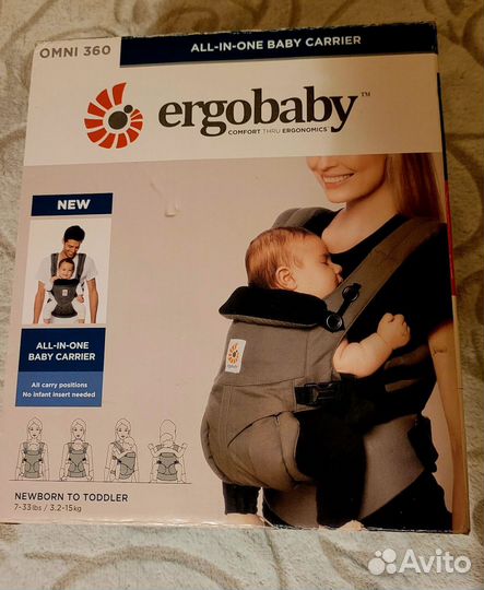Рюкзак-Кенгуру Ergobaby omni 360