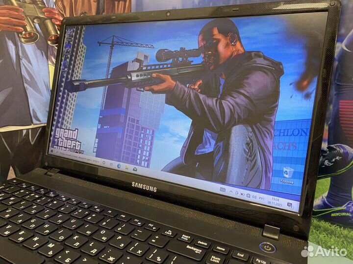Мощный Ноутбук Samsung 2 видеокарты/6gb/SSD 256gb