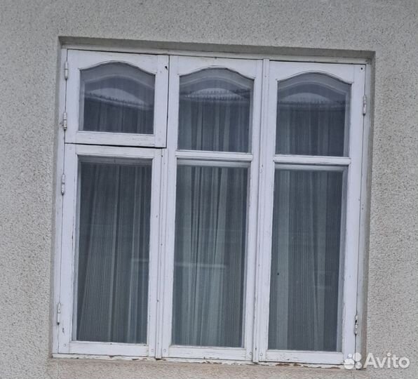 Деревянные окна и двери бу