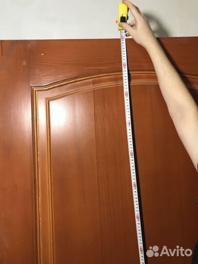 Дверь входная деревянная бу