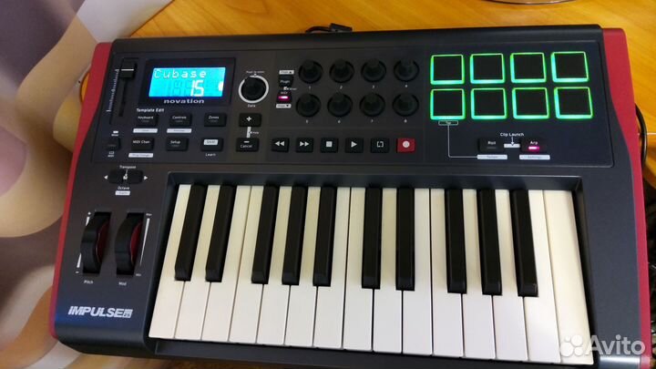 Миди клавиатура Novation Impulse 25