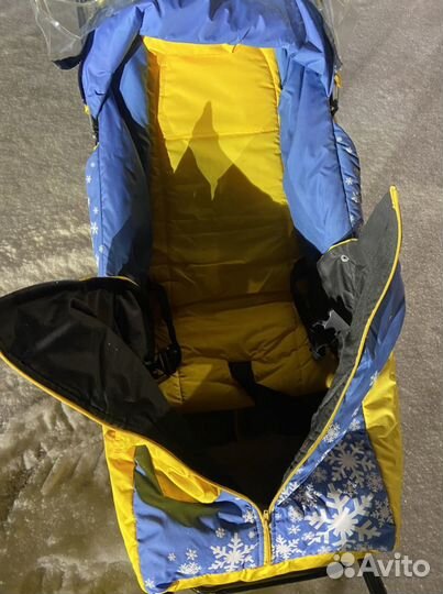 Детские санки коляска