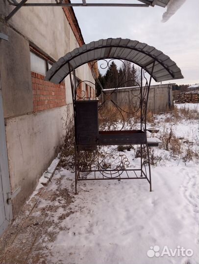 Мангал с коптильней