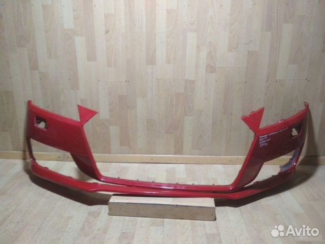 Бампер передний под омыватели Audi 8S