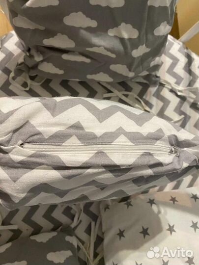 Бортики в детскую кроватку