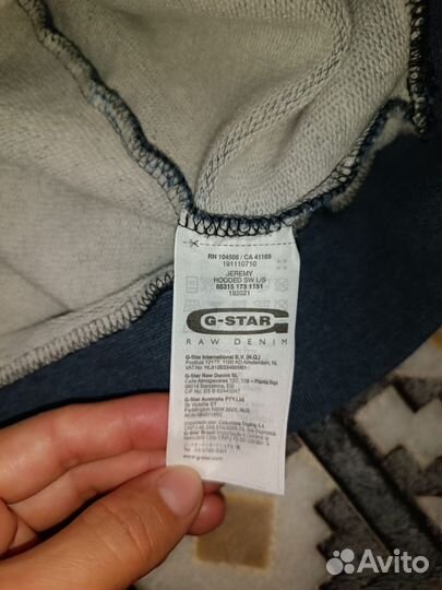 Tолстовка худи G Star Raw 52p